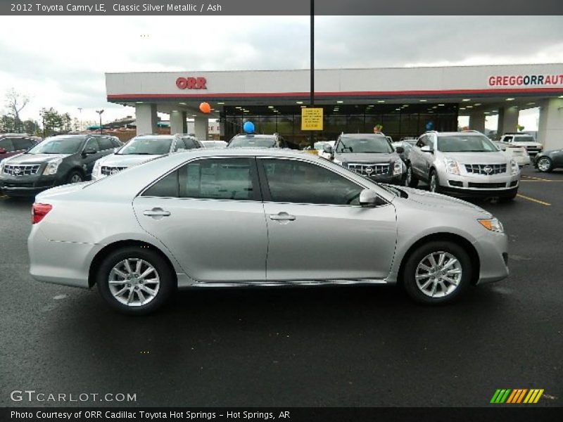 Classic Silver Metallic / Ash 2012 Toyota Camry LE