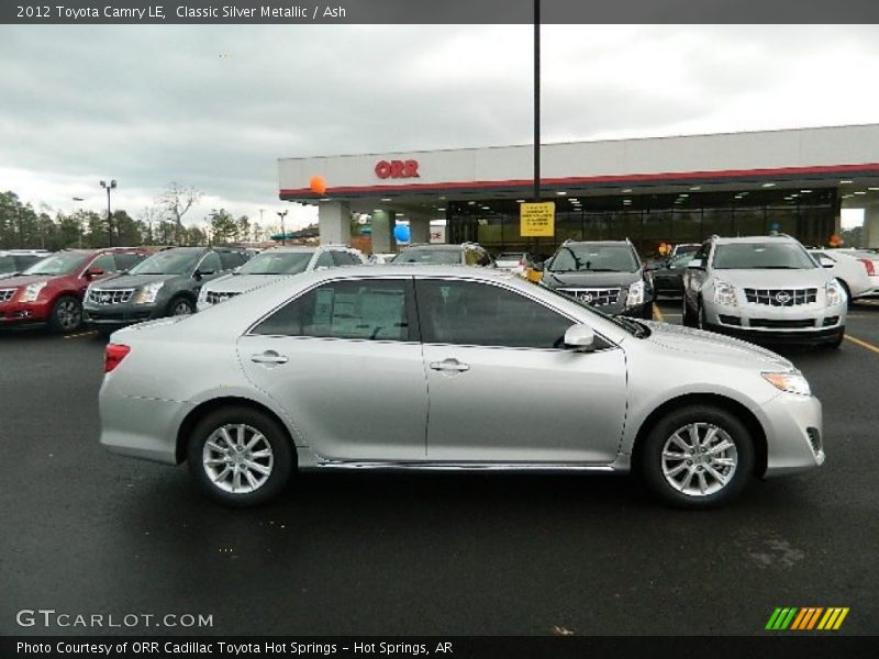 Classic Silver Metallic / Ash 2012 Toyota Camry LE