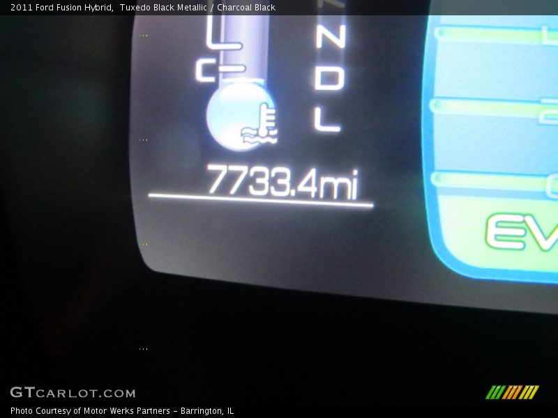 Tuxedo Black Metallic / Charcoal Black 2011 Ford Fusion Hybrid
