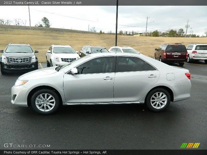 Classic Silver Metallic / Ash 2012 Toyota Camry LE