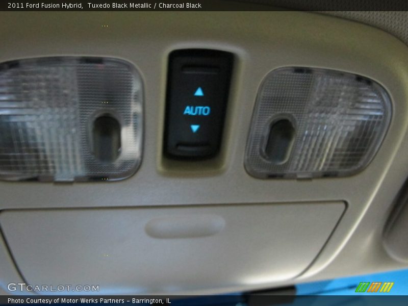 Tuxedo Black Metallic / Charcoal Black 2011 Ford Fusion Hybrid