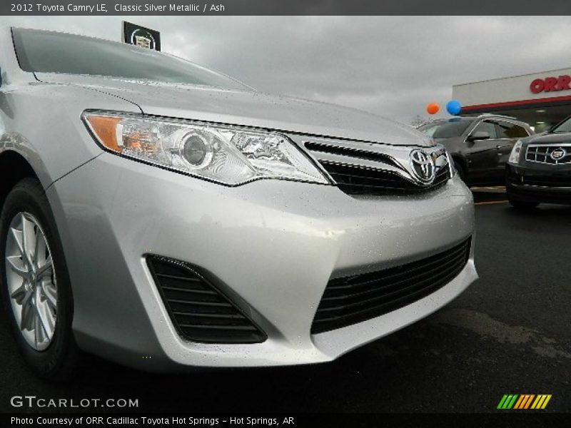 Classic Silver Metallic / Ash 2012 Toyota Camry LE