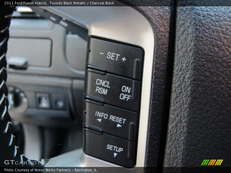Tuxedo Black Metallic / Charcoal Black 2011 Ford Fusion Hybrid