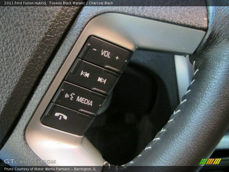 Tuxedo Black Metallic / Charcoal Black 2011 Ford Fusion Hybrid