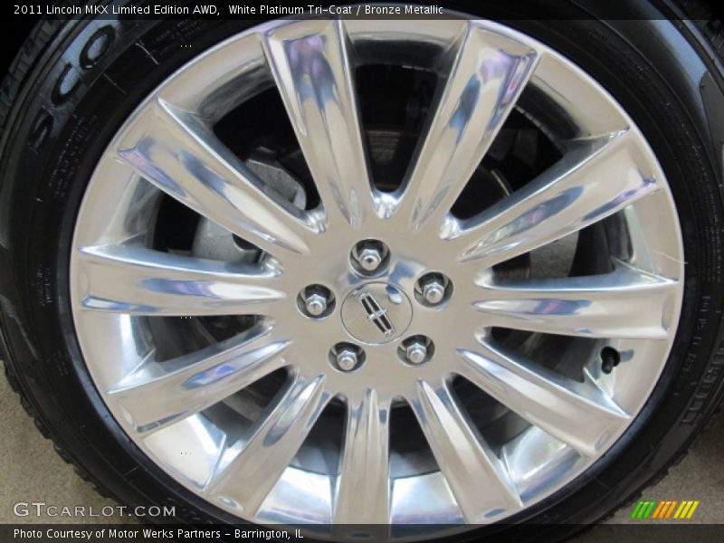 White Platinum Tri-Coat / Bronze Metallic 2011 Lincoln MKX Limited Edition AWD