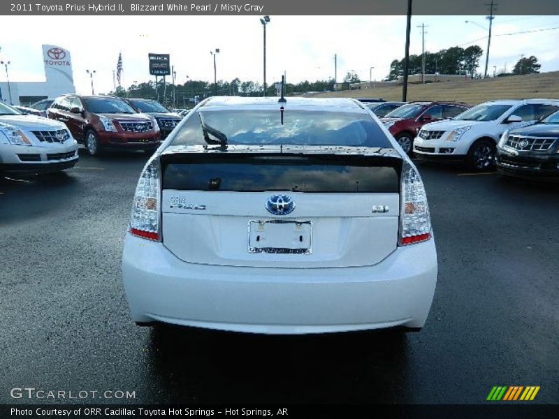 Blizzard White Pearl / Misty Gray 2011 Toyota Prius Hybrid II