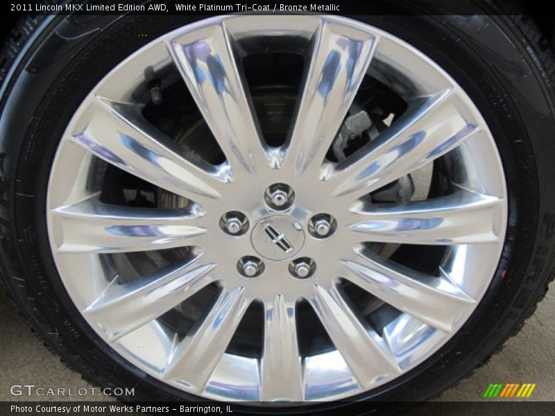 White Platinum Tri-Coat / Bronze Metallic 2011 Lincoln MKX Limited Edition AWD