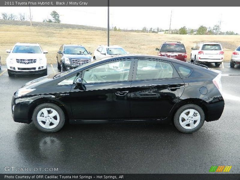 Black / Misty Gray 2011 Toyota Prius Hybrid II