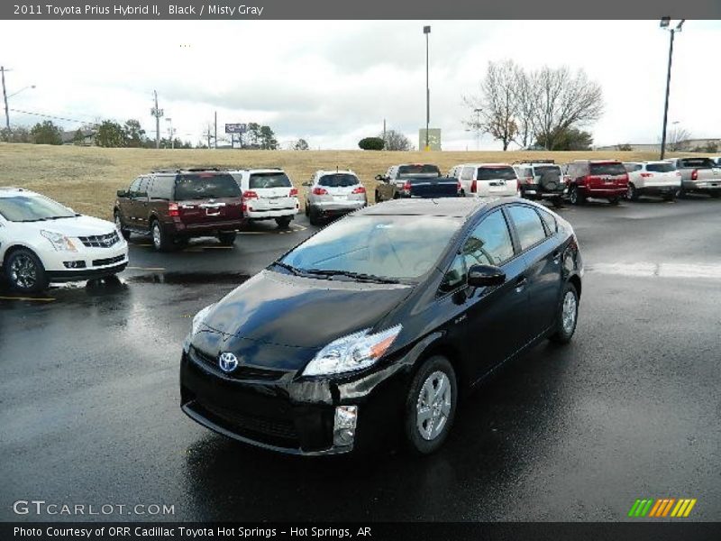 Black / Misty Gray 2011 Toyota Prius Hybrid II