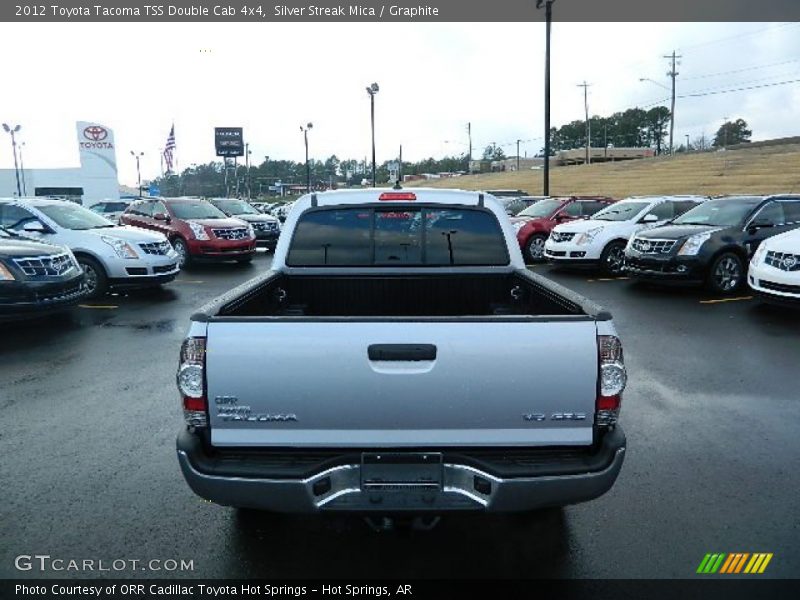 Silver Streak Mica / Graphite 2012 Toyota Tacoma TSS Double Cab 4x4