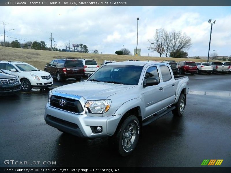 Silver Streak Mica / Graphite 2012 Toyota Tacoma TSS Double Cab 4x4