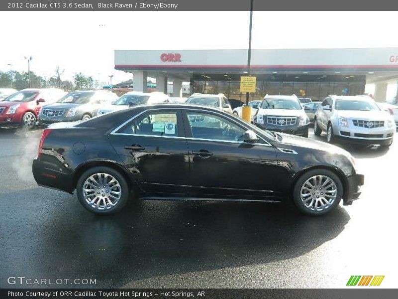 Black Raven / Ebony/Ebony 2012 Cadillac CTS 3.6 Sedan