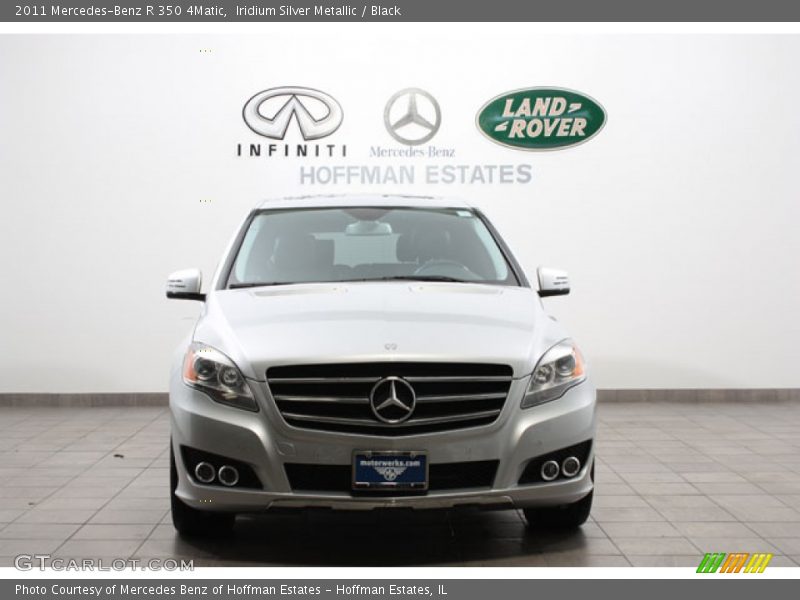 Iridium Silver Metallic / Black 2011 Mercedes-Benz R 350 4Matic