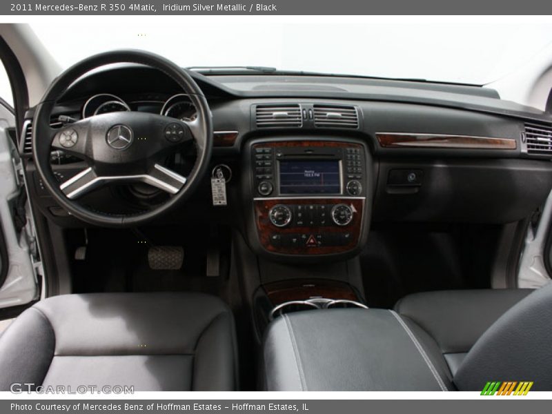 Iridium Silver Metallic / Black 2011 Mercedes-Benz R 350 4Matic