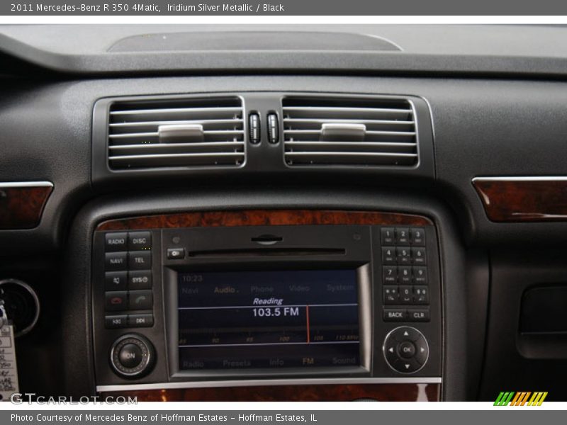 Iridium Silver Metallic / Black 2011 Mercedes-Benz R 350 4Matic