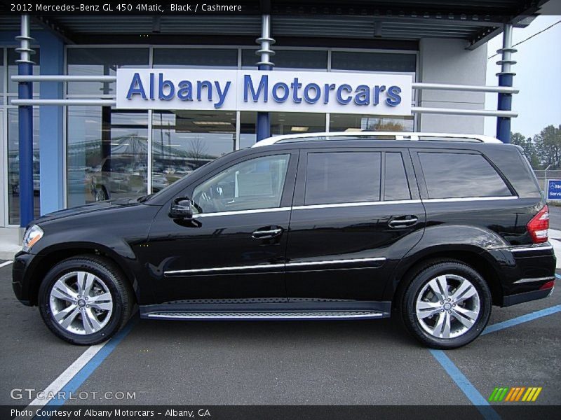 Black / Cashmere 2012 Mercedes-Benz GL 450 4Matic