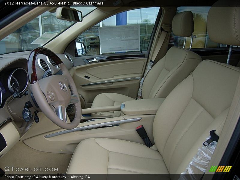 Black / Cashmere 2012 Mercedes-Benz GL 450 4Matic