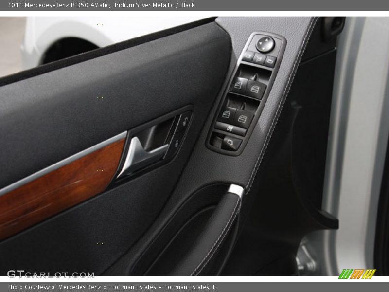 Iridium Silver Metallic / Black 2011 Mercedes-Benz R 350 4Matic