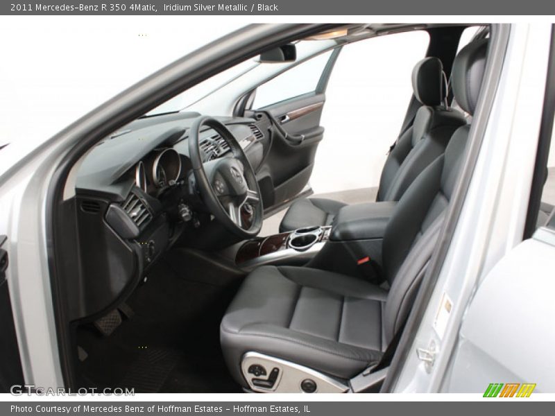 Iridium Silver Metallic / Black 2011 Mercedes-Benz R 350 4Matic