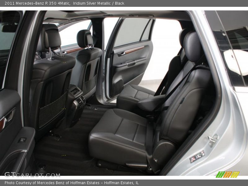 Iridium Silver Metallic / Black 2011 Mercedes-Benz R 350 4Matic