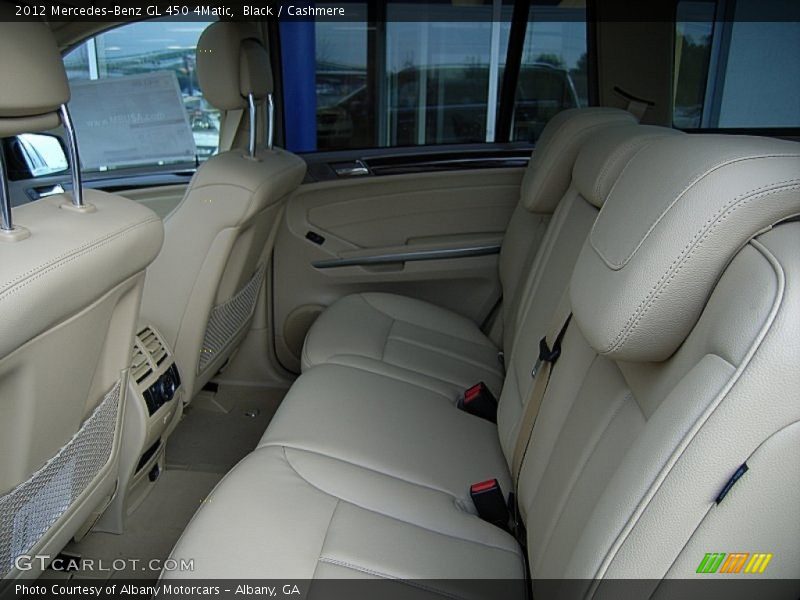 Black / Cashmere 2012 Mercedes-Benz GL 450 4Matic