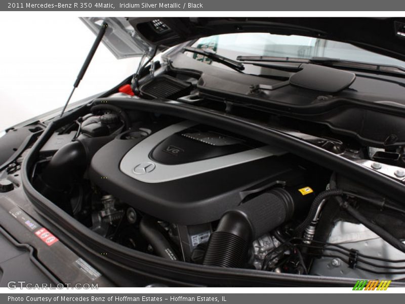 Iridium Silver Metallic / Black 2011 Mercedes-Benz R 350 4Matic
