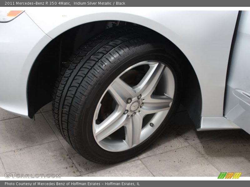 Iridium Silver Metallic / Black 2011 Mercedes-Benz R 350 4Matic