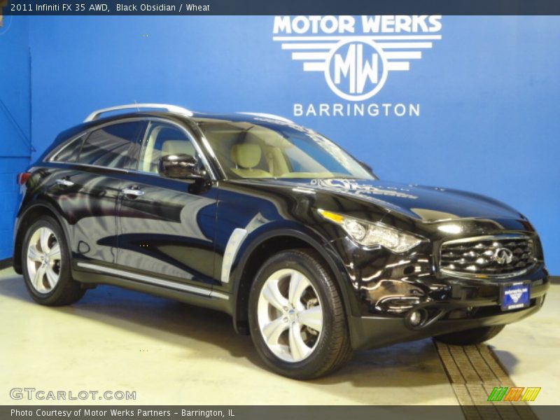 Black Obsidian / Wheat 2011 Infiniti FX 35 AWD
