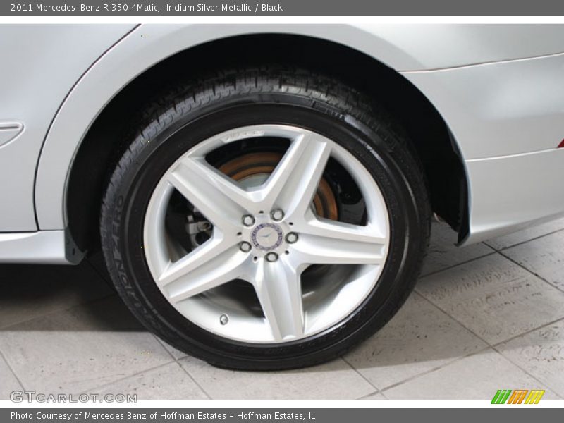 Iridium Silver Metallic / Black 2011 Mercedes-Benz R 350 4Matic