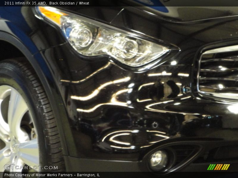 Black Obsidian / Wheat 2011 Infiniti FX 35 AWD