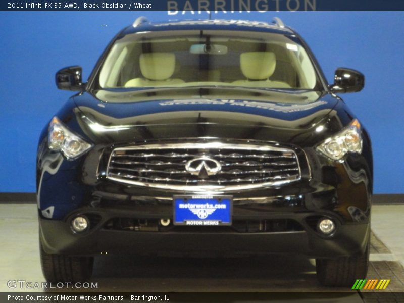 Black Obsidian / Wheat 2011 Infiniti FX 35 AWD
