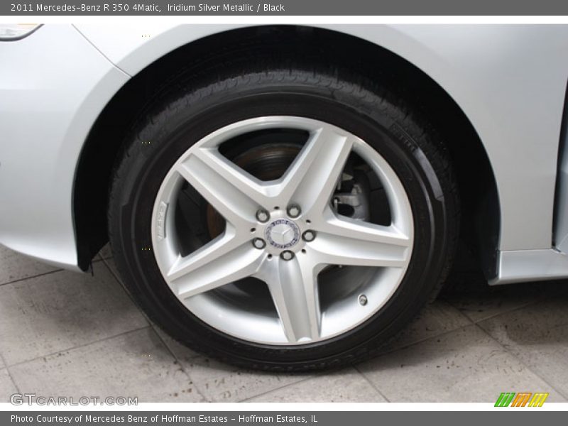 Iridium Silver Metallic / Black 2011 Mercedes-Benz R 350 4Matic