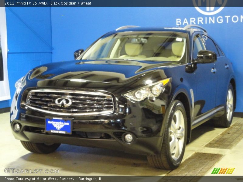 Black Obsidian / Wheat 2011 Infiniti FX 35 AWD