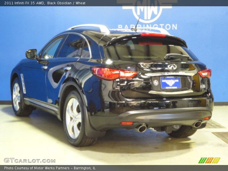 Black Obsidian / Wheat 2011 Infiniti FX 35 AWD