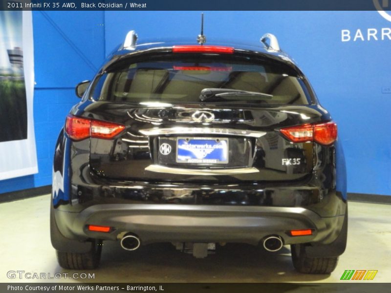 Black Obsidian / Wheat 2011 Infiniti FX 35 AWD