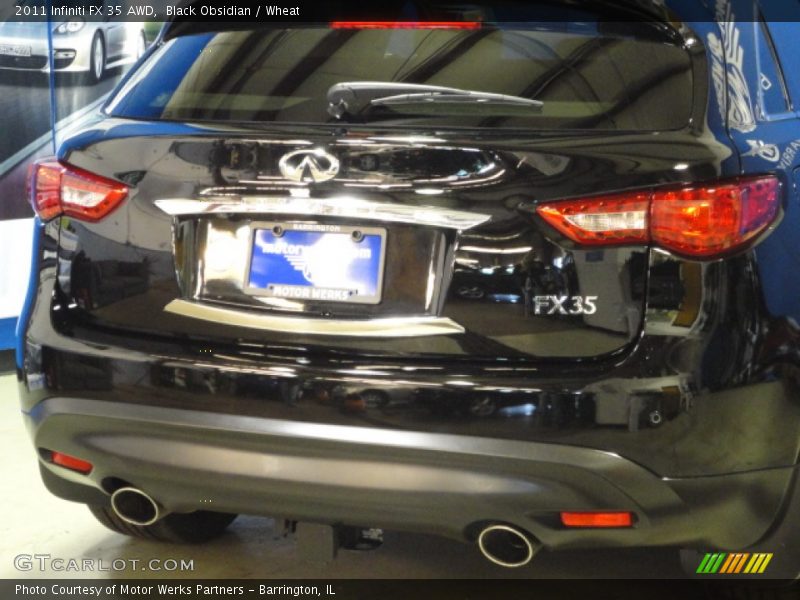 Black Obsidian / Wheat 2011 Infiniti FX 35 AWD