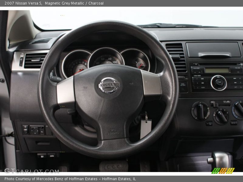 Magnetic Grey Metallic / Charcoal 2007 Nissan Versa S