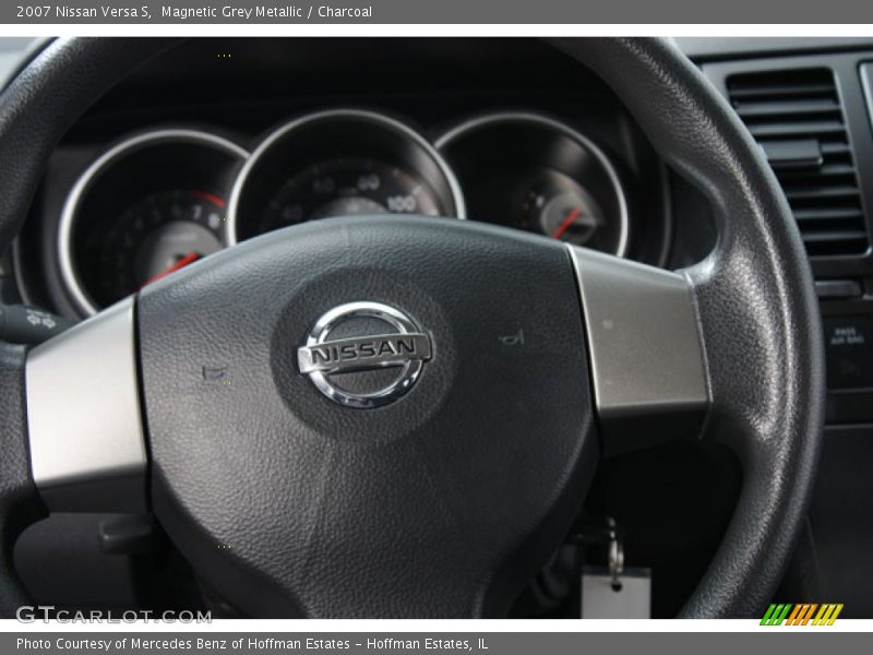 Magnetic Grey Metallic / Charcoal 2007 Nissan Versa S