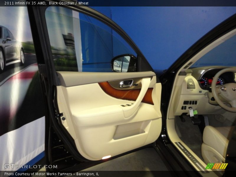 Black Obsidian / Wheat 2011 Infiniti FX 35 AWD