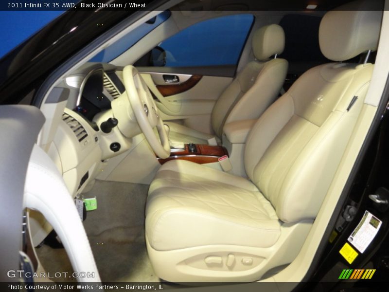 Black Obsidian / Wheat 2011 Infiniti FX 35 AWD