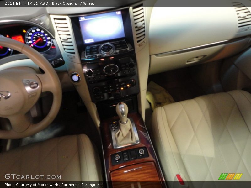 Black Obsidian / Wheat 2011 Infiniti FX 35 AWD