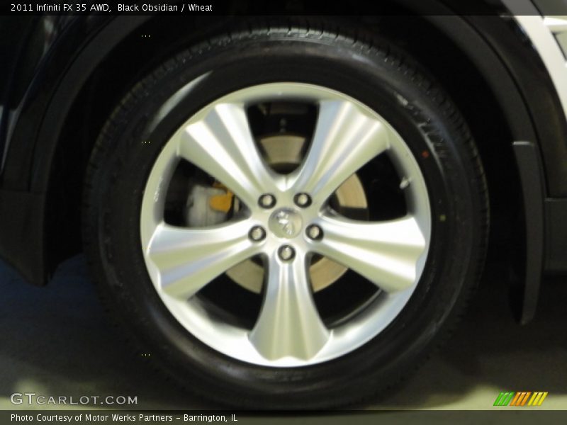 Black Obsidian / Wheat 2011 Infiniti FX 35 AWD