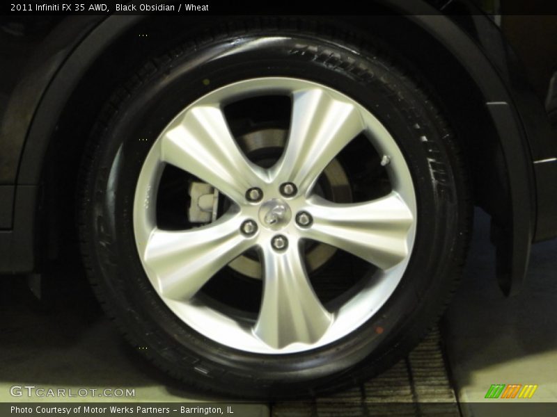 Black Obsidian / Wheat 2011 Infiniti FX 35 AWD