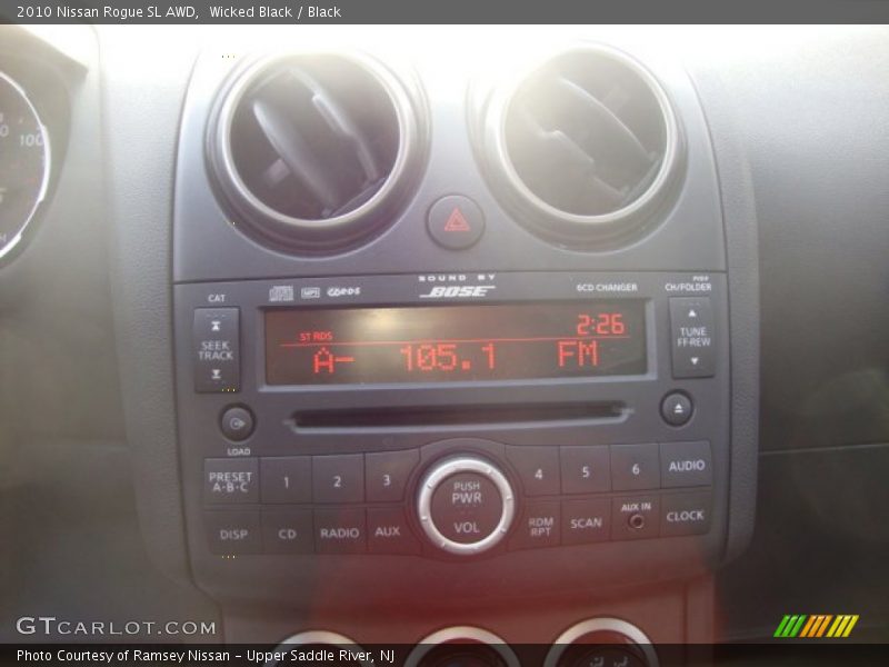 Wicked Black / Black 2010 Nissan Rogue SL AWD
