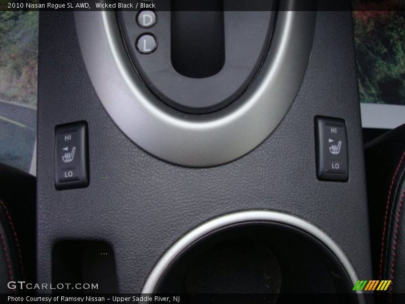 Wicked Black / Black 2010 Nissan Rogue SL AWD