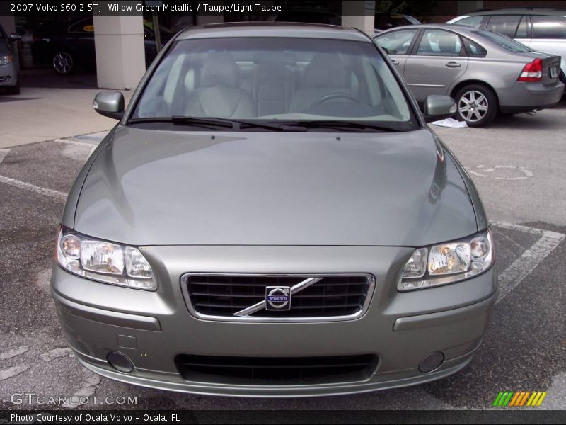 Willow Green Metallic / Taupe/Light Taupe 2007 Volvo S60 2.5T