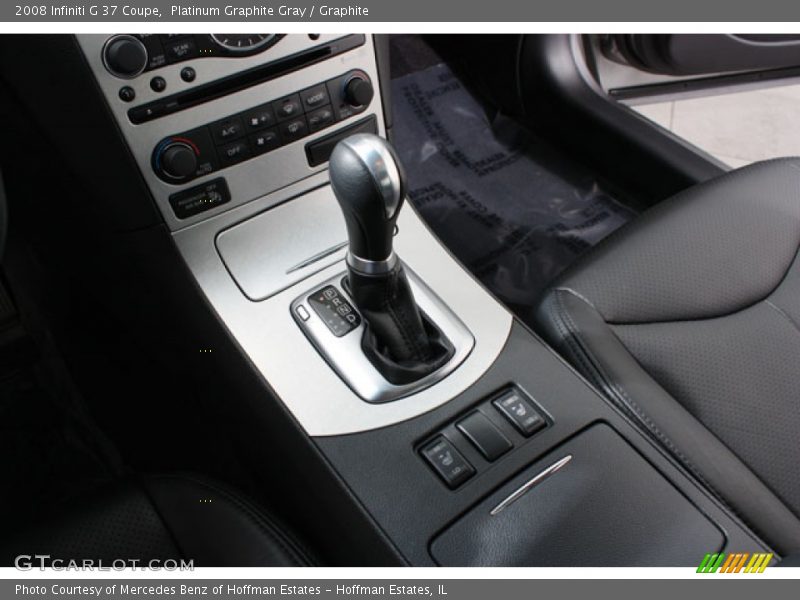 Platinum Graphite Gray / Graphite 2008 Infiniti G 37 Coupe