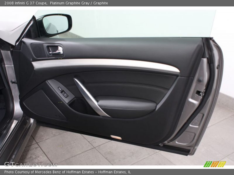 Platinum Graphite Gray / Graphite 2008 Infiniti G 37 Coupe