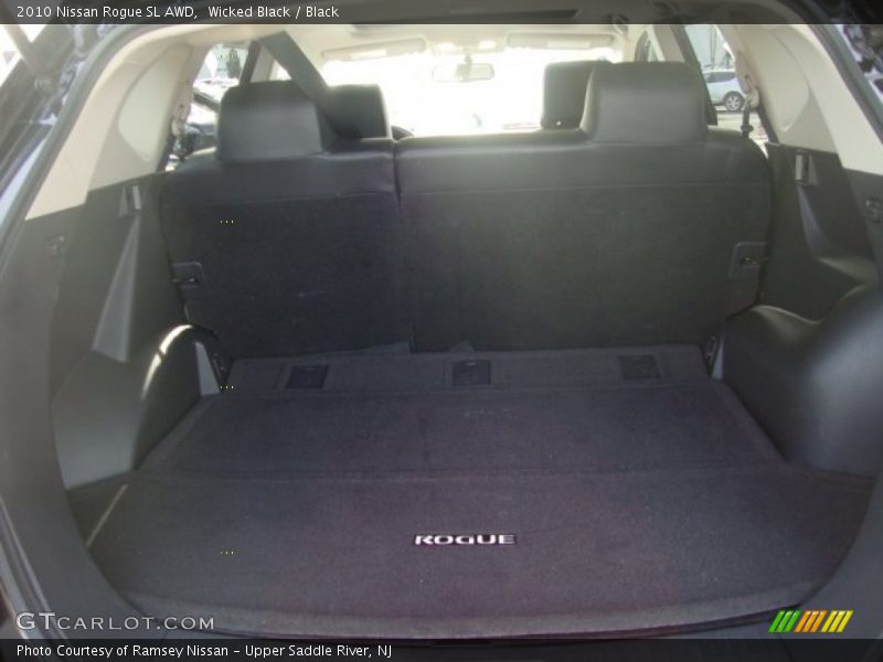 Wicked Black / Black 2010 Nissan Rogue SL AWD