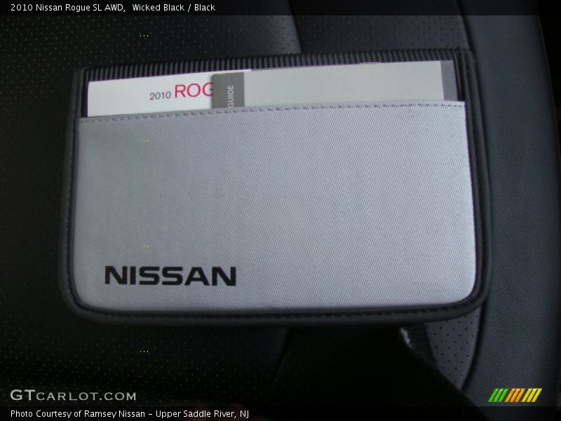 Wicked Black / Black 2010 Nissan Rogue SL AWD